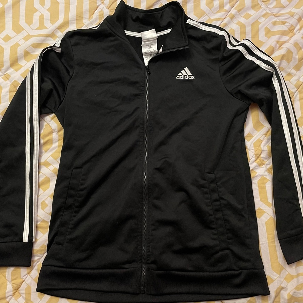 Boys Adidas zip up jacket